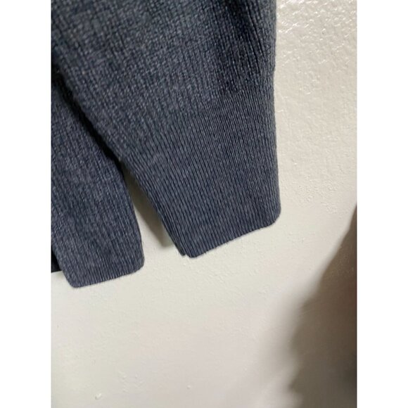 Lululemon Merino Wool Blend Crewneck Sweater size 4 Gray Ribbed Knit Pullover - Picture 10 of 16